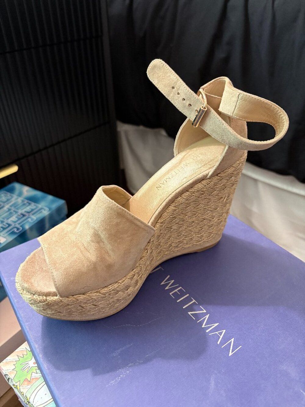 Stuart Weitzman Wedge Sandals size 8